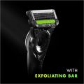 Gillette Labs with Exfoliating Bar Mens Razor & Magnetic Stand