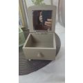 Little Jewelry box with mirror inside
