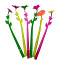 Set of 6 Flower Pens