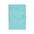 A5 round buckle notebook-Light blue