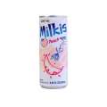 Lotte Milkis Peach Flavour Carbonated Soda Drink 250ml