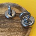 Kitchen Kult Heavy-Duty Neodymium Magnets with Hooks - 2 Pack
