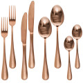 Kitchen Kult 8 Piece Stainless Steel Cutlery Set - Rose Gold