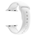 Zonabel 38/40/41mm Apple Watch Replacement Silicone Strap - White