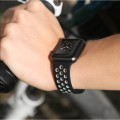 Zonabel 38/40/41mm Apple Watch Replacement Sport Strap - Black & Grey