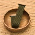 Zonabel 42/44/45mm Apple Watch Replacement Nylon Loop Strap Military Green