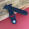 Zonabel 38/40/41mm Apple Watch Replacement Silicone Strap - Navy Blue