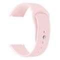 Zonabel Fitbit Versa Watch Silicone Replacement Strap - Pastel Pink (Large)