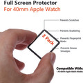 Zonabel Full Screen Protector for 40mm Apple Watch (Pack of 2)