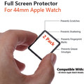Zonabel Full Screen Protector for 44mm Apple Watch (Pack of 2)