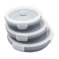 Home Guru Round Collapsible Containers - 3 Pack