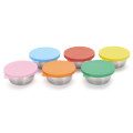 Bum Bum Baby Stainless Steel Snack Lunch Containers with Lids - 6 Pack