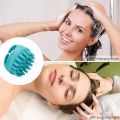 Hair Health Wet and Dry Scalp Massager for Hair Growth - Marine Green