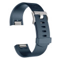 Zonabel Fitbit Charge 2 Silicone - Navy Blue - Small