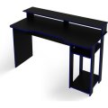 Techno Mobili Desk Gamer Station (Wood)(Black & Blue)