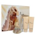 Rihanna Nude Gift Set - 3.4 oz Eau de Parfum + 3 oz Body Lotion + 3 oz Shower Gel + .33 oz Mini - Pa