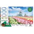 Dutch Windmills Puzzle With Jigsaw Roll (1000 Piece) (Jigsaw)