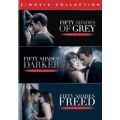 Fifty Shades Trilogy - Grey / Darker / Freed (DVD)