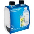 Sodastream Bottle Classic 1L Twin Pack (Grey)