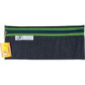 4 Kids School Denim Pencil Bag (33cm)(Green)