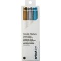 Cricut Joy Medium Point Markers (3 Pack)(Gold, Silver, Blue) - Compatible with Cricut Joy