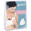 Carriwell Cotton Washable Breast Pads (6 Pack)(White)
