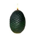 Game of Thrones Sculpted Dragon Egg Candle, Green