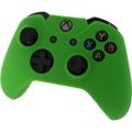 Assecure Pro Soft Silicone Protective Cover with Ribbed Handle Grip (Green) (XBox One, Blu-ray disc)