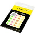 Tower Stars Adhesive Stickers (Pack of 175)(Fluorescent Mix)