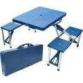 Eco Folding Picnic Table (Blue)