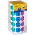 Tower Reward Range - Faces Value Roll (Mixed Colours)(1000 Stickers)