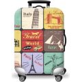 Large Suitcase Cover - World Travel  (72 x 55 x 30 cm)