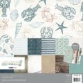 Kaisercraft Paper Pack Unchartered Waters (12 x Double-Sided Sheets and 1 x Sticker Sheet)(12 x 12")
