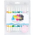 Artiste Dual Tip Brush Markers (12 Pack) - Pastel