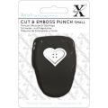 Xcut Cut & Emboss Punch (Small) - Heart Button