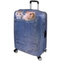 Marco Stretch Luggage Cover (28 inch)(Cats)