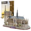 CubicFun National Geographic 3D Puzzle - Cathedrale Notre-dame de Paris (128 Pieces)