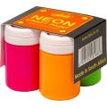 Dala Craft Neon Paint Set (4 x 30ml)(Assorted Colours)