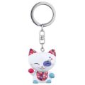 Mani The Lucky Cat Dots Keychain
