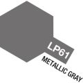 Tamiya LP-61 Lacquer Paint (Metallic Grey)