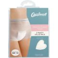 Carriwell Maternity/Hospital Panties (2 Pack)(White)