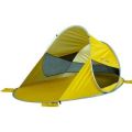 Oztrail Personal Pop Up Beach Dome (Light Green / Yellow) (200 x 120 x 90cm)