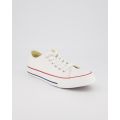Soviet Viper Basic Canvas Low Cut Lace Up - White (7)
