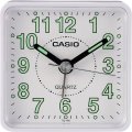 Casio Analogue Alarm Clock (White)