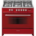 Meireles 90cm Freestanding Gas / Electric Cooker (Red)