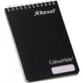 Rexel Colourhide Feint Ruled Pocket Notebook (60gsm)(96 Pages)(Black)