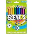 Scentos: Scented Fine Line Markers: Fruit (10 Pack)