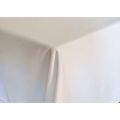 DSA 100% Cotton Tablecloth (White | Round | 150cm)