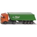 Siku Die-cast Model - Mercedes-benz Truck With Trailer And Roof (1:87)