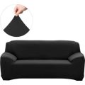 Fine Living 2 Seater Couch Cover (Black)